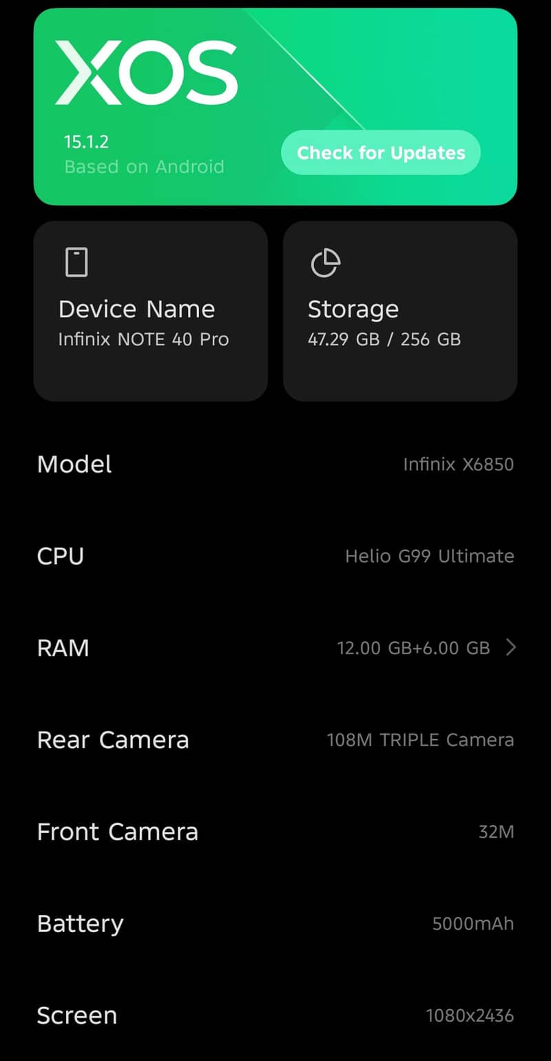 Infinix Note 40 Pro 6