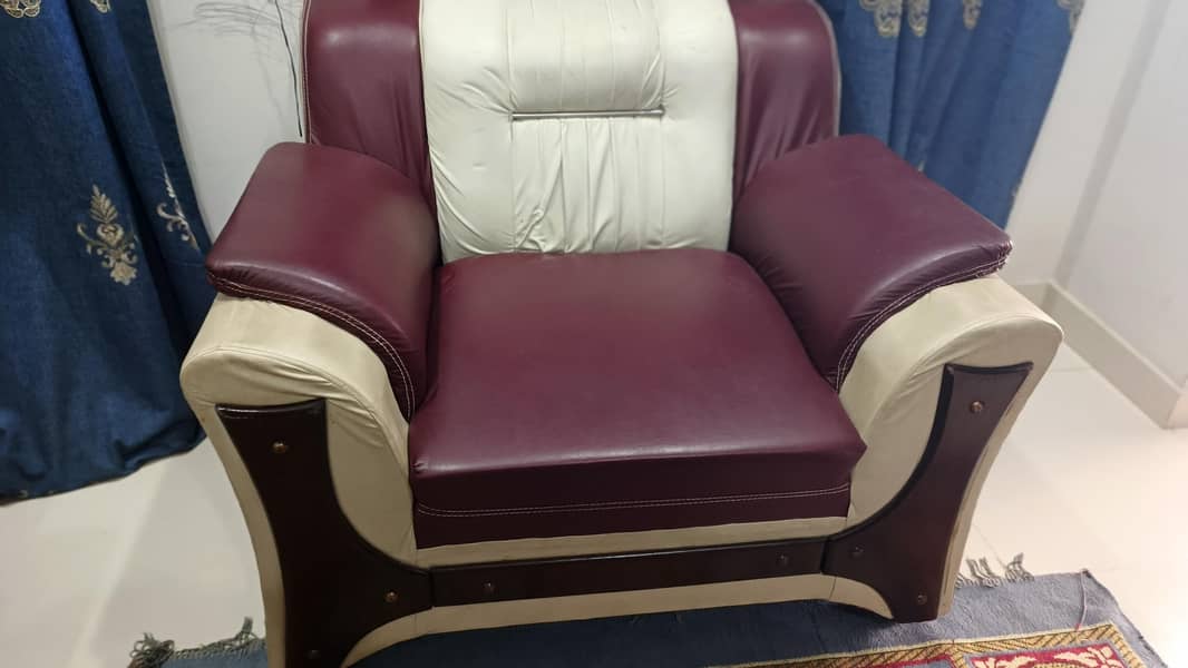 7 seater sofa set with table 2