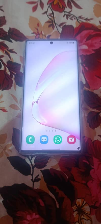 Samsung Mobile Note 10 Plus Non PTA scree par chota sa dot hai bus