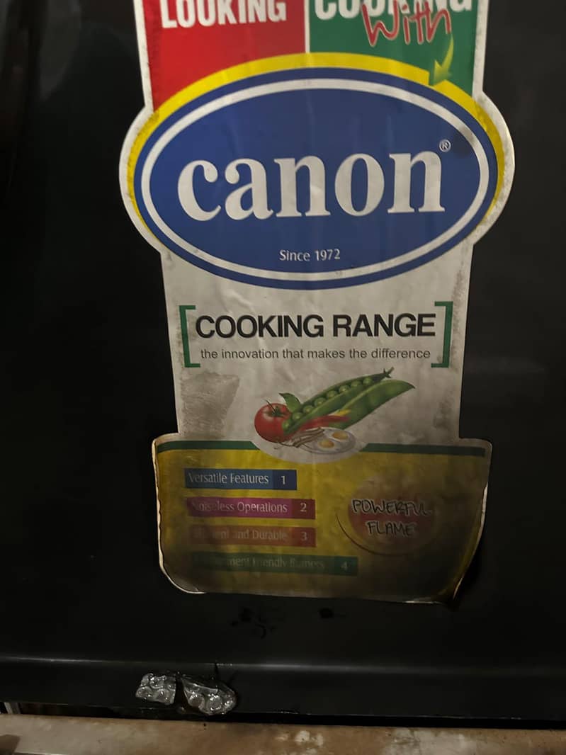 canon Cooking range 2