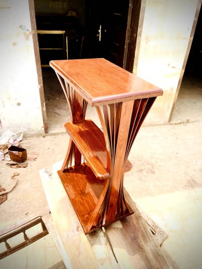 Brand New Handmade Wooden 3-Tier Rack