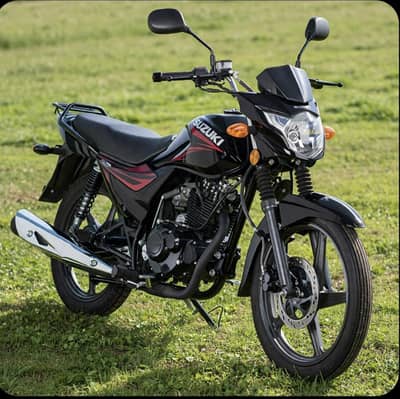 Suzuki GR 150 black with lush condition