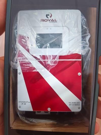 Royal HYVION Plus 10.2KW 48V Hybrid Solar Inverter (IP66) – Box Packed