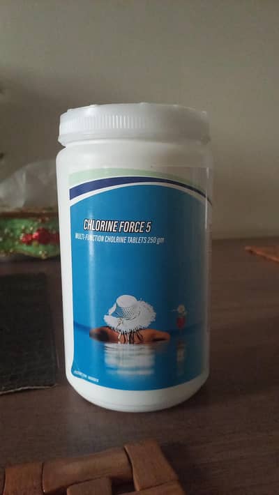 Chlorine Force Tablets 1kg for swimming pool