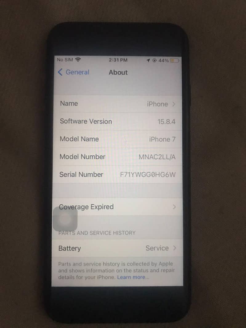 Apple iPhone 7 6