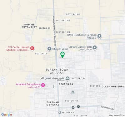 Plot For Sale Surjani Town Sector 11-A 84 Sq Yards