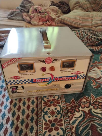 Super National 2200 Watts Automatic Voltage Stabilize