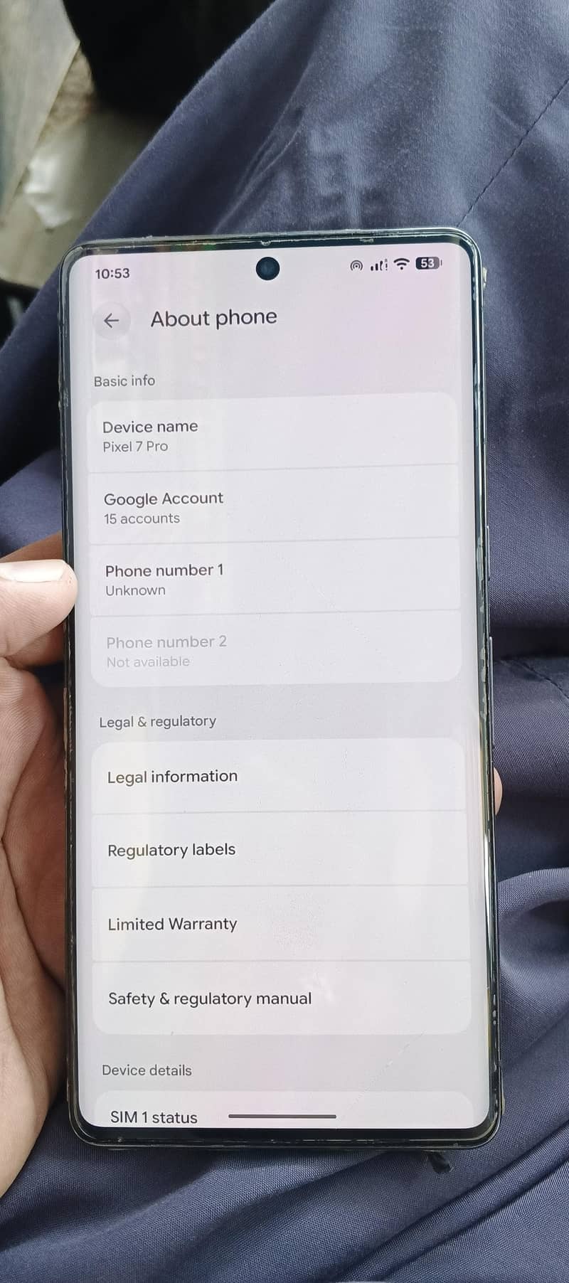 Google Pixel 7 Pro 1