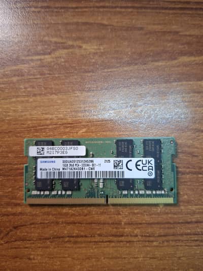 16GB DDR4 RAM Laptop 3200 MHZ