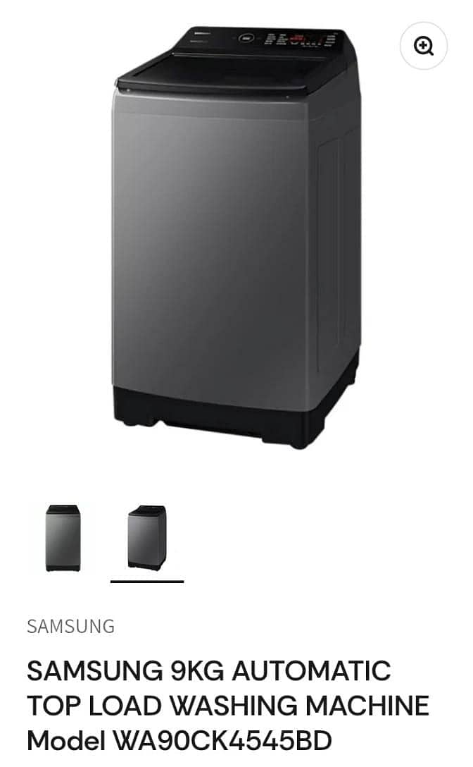Samsung automatic washing machine 0