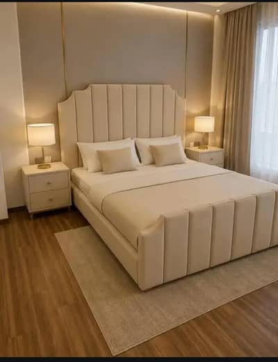 Poshish Bed/Double Bed/Bed Set/Double Bed Wooden