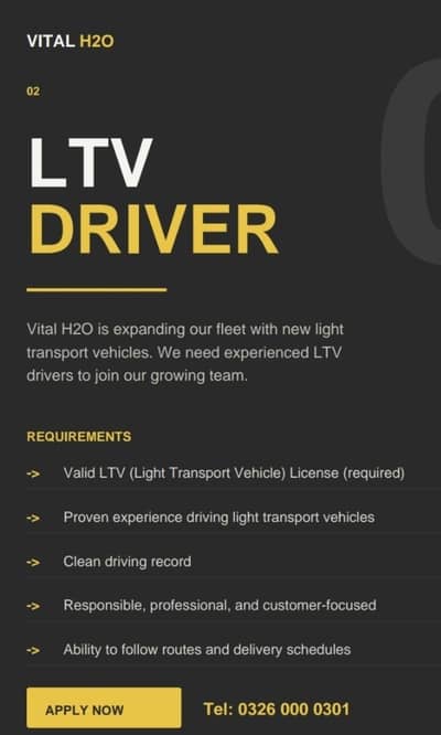 LPG GAS TECHNICIAN / SUPERVISOR