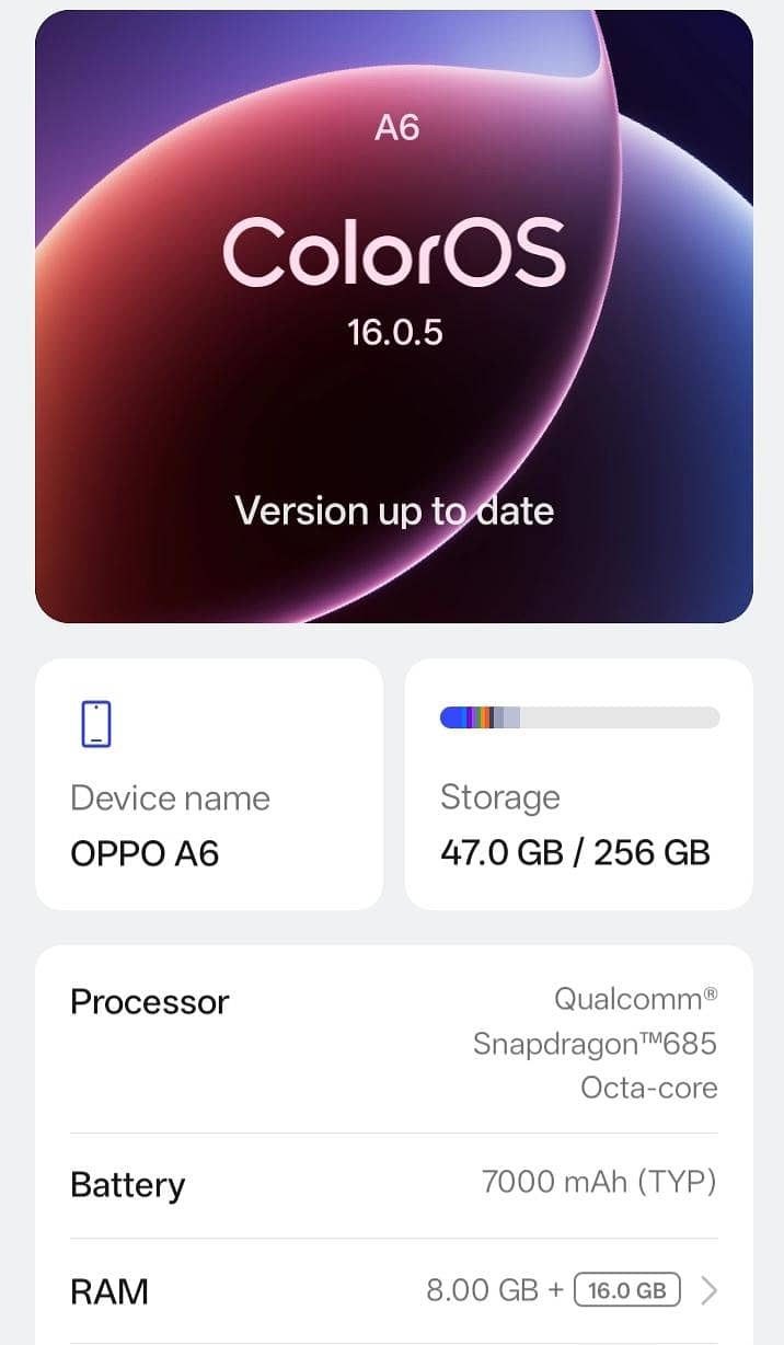 OPPO A6 pro 3