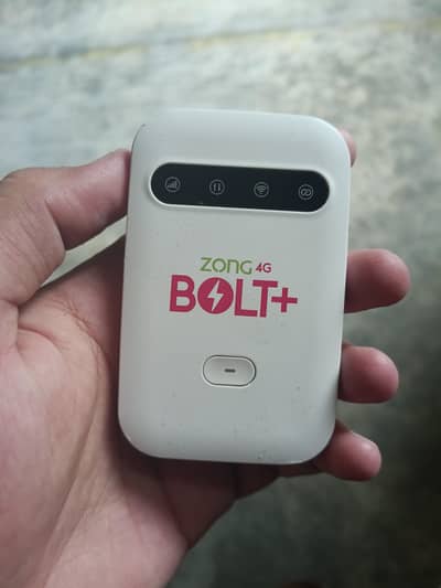 ​Zong 4G Bolt+ Pocket Wi-Fi Device Unlocked   Unlocked