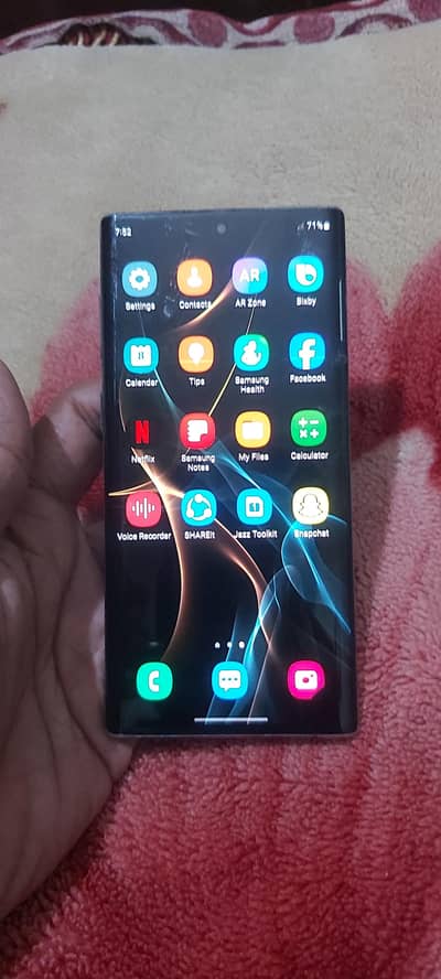 Samsung not 10 indisplay fingerprint exchange possible