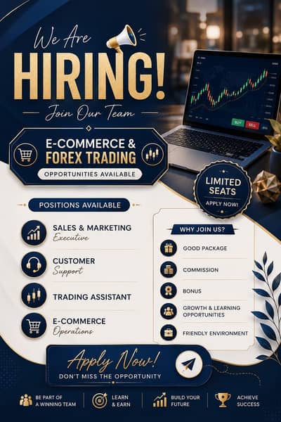 join our team sales and marketing and forex trading opportunities