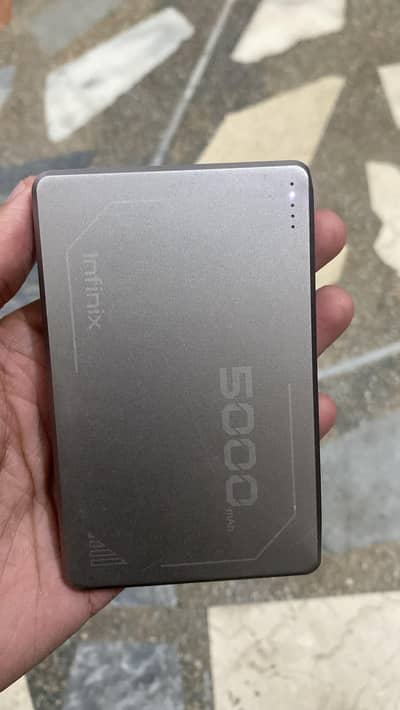 Infinix 5000 mah power bank wireless magpower