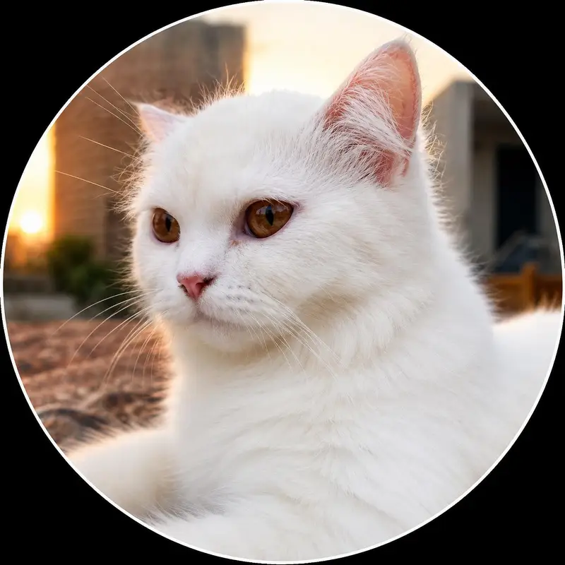 White female kitten — photo 8