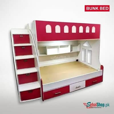 triple story bunker bed