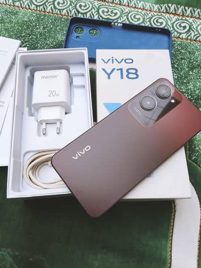 Vivo Y18 G85 Gaming processor 4+4 8 GB Ram 128 GB Memory