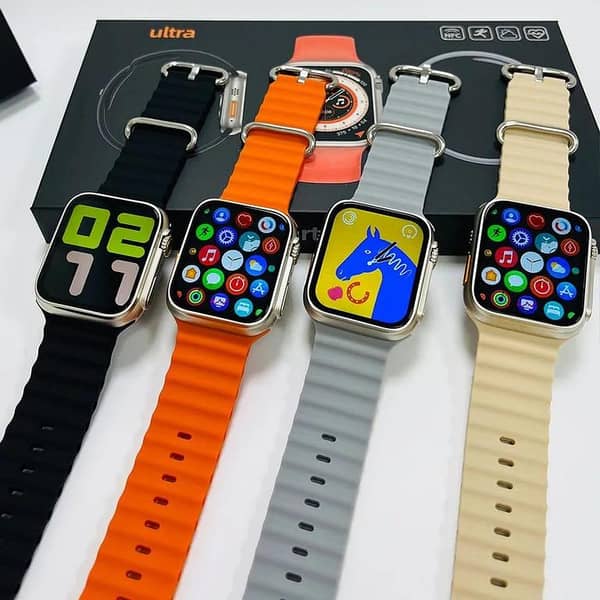 Premium STOCK T90 Ultra 2 Smart Watch | 2.19" Full HD Display | Bluetooth Calling & Advanced Fitness Tracker for Men & Women