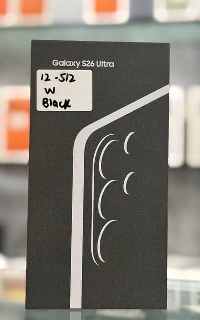 Samsung S26 Ultra Mobile 12GB 512GB Box Pack Non pTA