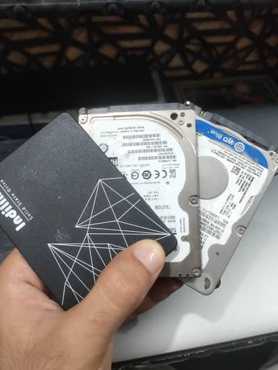 Ssd 128Gb / 500Gb Hdd / 320Gb Hdd