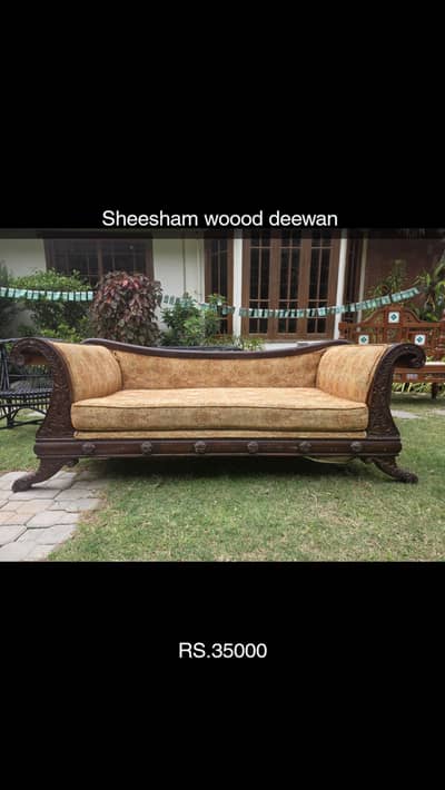 Sheesham Wood Deewan