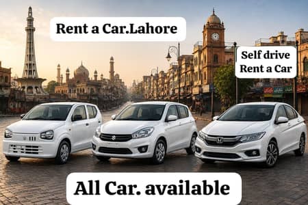 Self Drive car rental/ Rent a Car without  driver/ Alto, City, Cultus