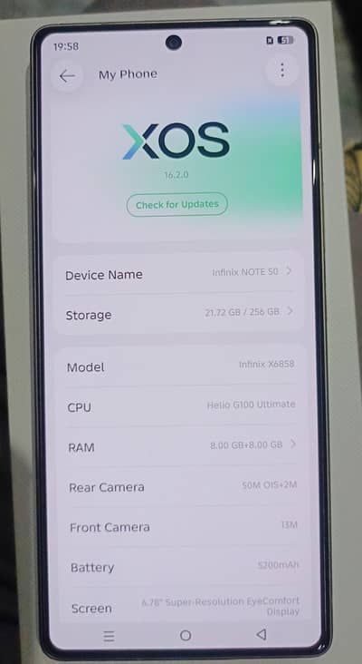 Infinix Note 50