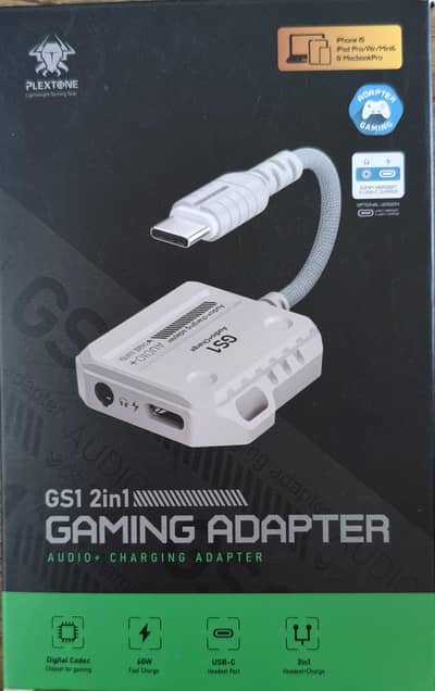 PLEXTONE GS1 2IN1 GAMINNG SPLITTER