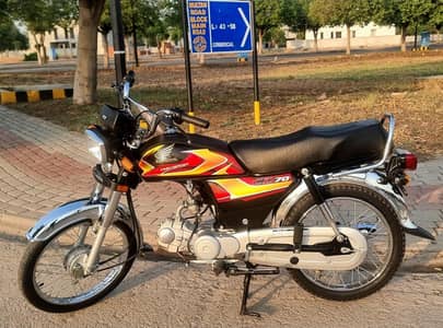 Honda | CD 70 | Black 2026 sticker