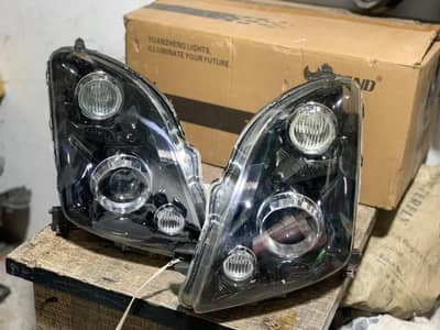 Suzuki Swift Modified Headlights + LED Tail Lights – For Sale