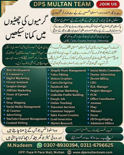 Skills based jobs