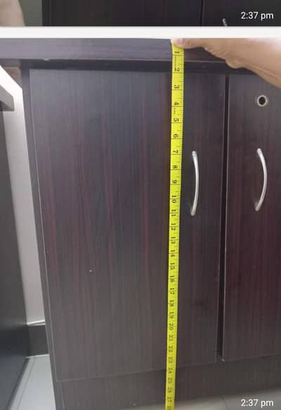 wooden shelf
