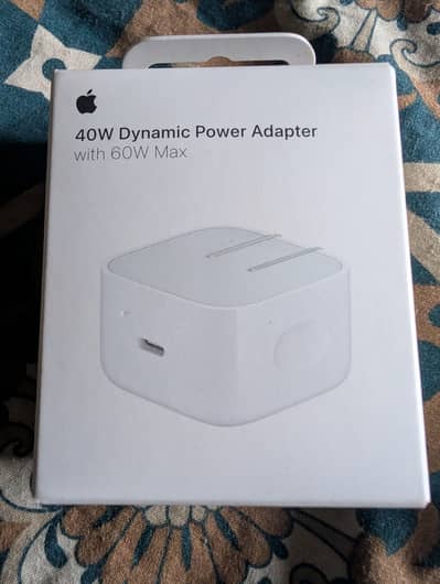 Apple 40 Watt Dynamic Power Adapter with 60 Watt Max