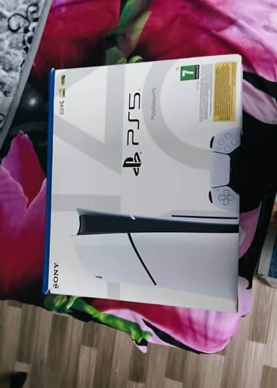 PS5 Slim Disc Edition – Complete Gaming Bundle | 2 Controllers + Games