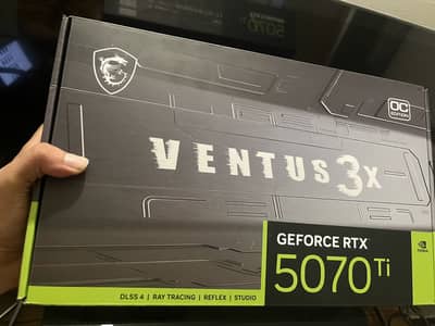 RTX 5070 Ti - MSI Ventus 3x OC Edition ( Brand New ]
