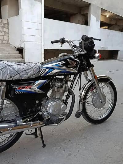 Honda CG 125 2025 Like Brand new - karachi | 0346-8875925