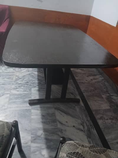 Wooden Dining Table Set for Sale