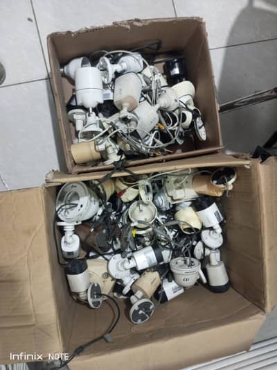 hikvision dahua analog used camrea available
