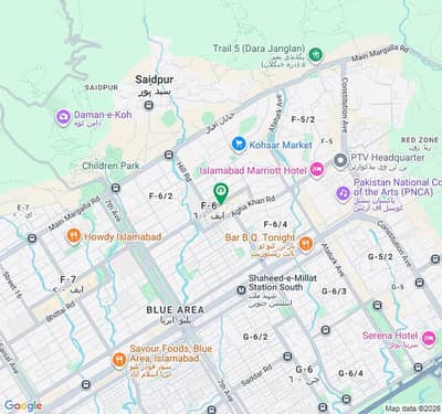Ground Floor Shop For Rent On Main Road F-6 Markaz Super Market