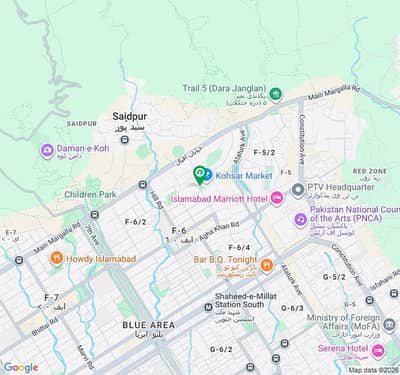 For Sale Premium F-6 Islamabad Properties | Luxury 1200 Sq. Yard House on Hill Road F-6/3 | Near F-6 Super Market | Margalla Hills Scenic Views | Green Pine Belt Location | High Rental Yield & Elite Investment Opportunity