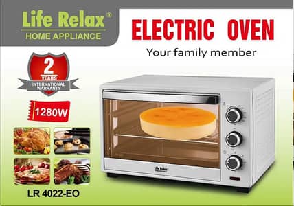 Life Relax  Baking Oven & Electric Toaster  (RL4022-EO)