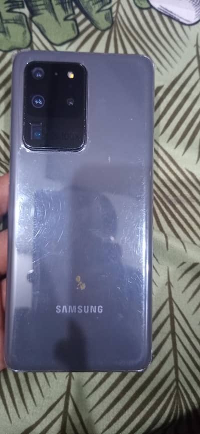Samsung Mobile S20 Ultra Pta approved. Panel damaged.