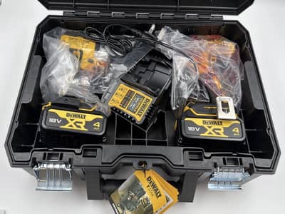 DeWALT DCK266M2T 18V XR BRUSHLESS COMBI DRILL & IMPACT DRIVER TWIN KIT