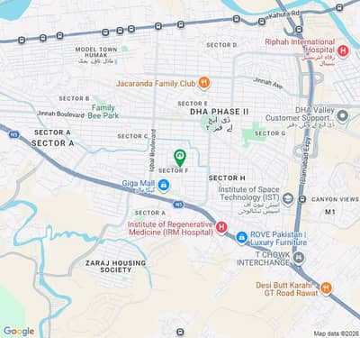 DHA Phase 2 Sector F Exceptional 1 Kanal Corner Plot