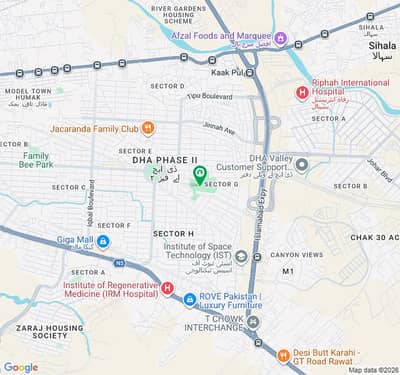 DHA Phase 2 Sector G Premium 1 Kanal Plot  70 Feet Wide Road | Street 12 | Plot 72-C