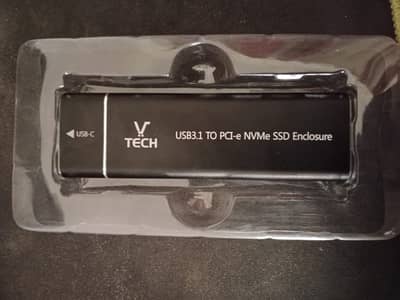 250GB NVMe SSD + USB 3.1 NVMe Enclosure / Converter