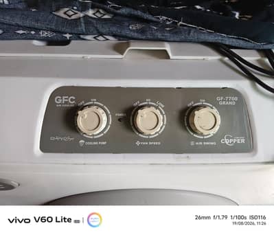 GFC Air Cooler GF-7700 Grand - Excellent Condition